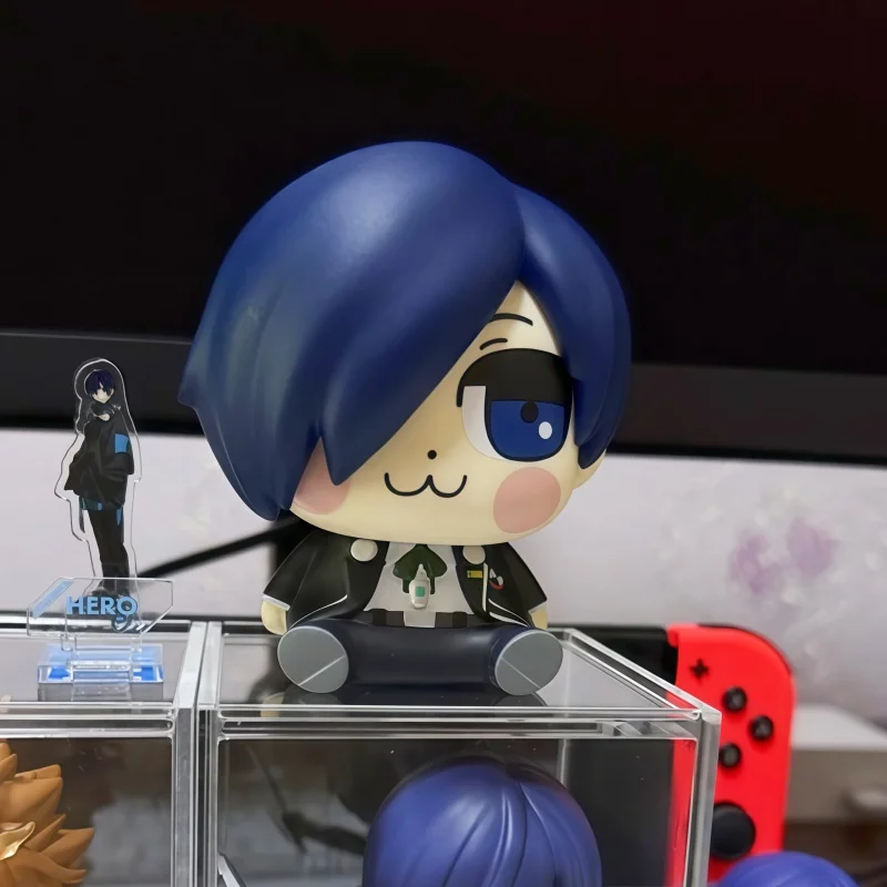 

Sega Atlus Persona 3 Reload Protagonist Takehisa Okawa Sofubi Vinyl Figure Collectible Anime Game Character Gift In Stock