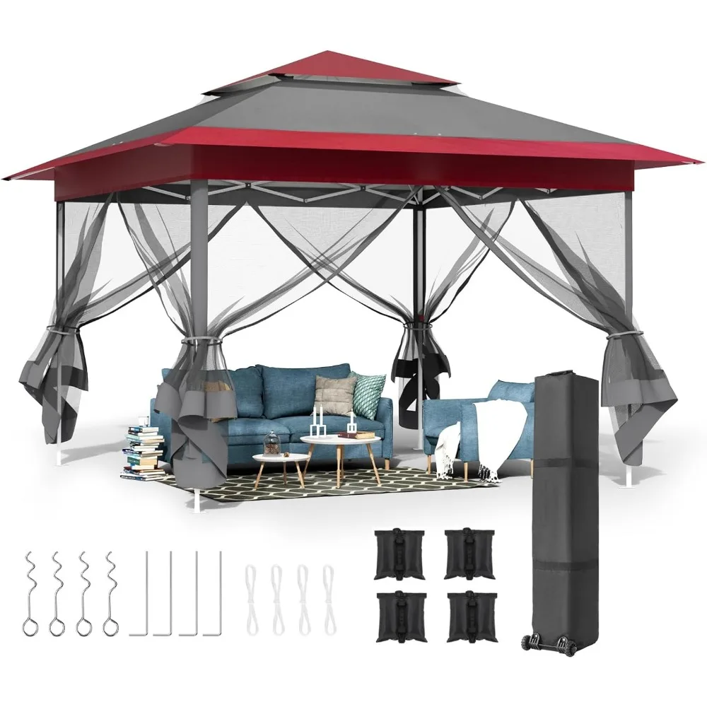 11Ft Pop Up Gazebo,…