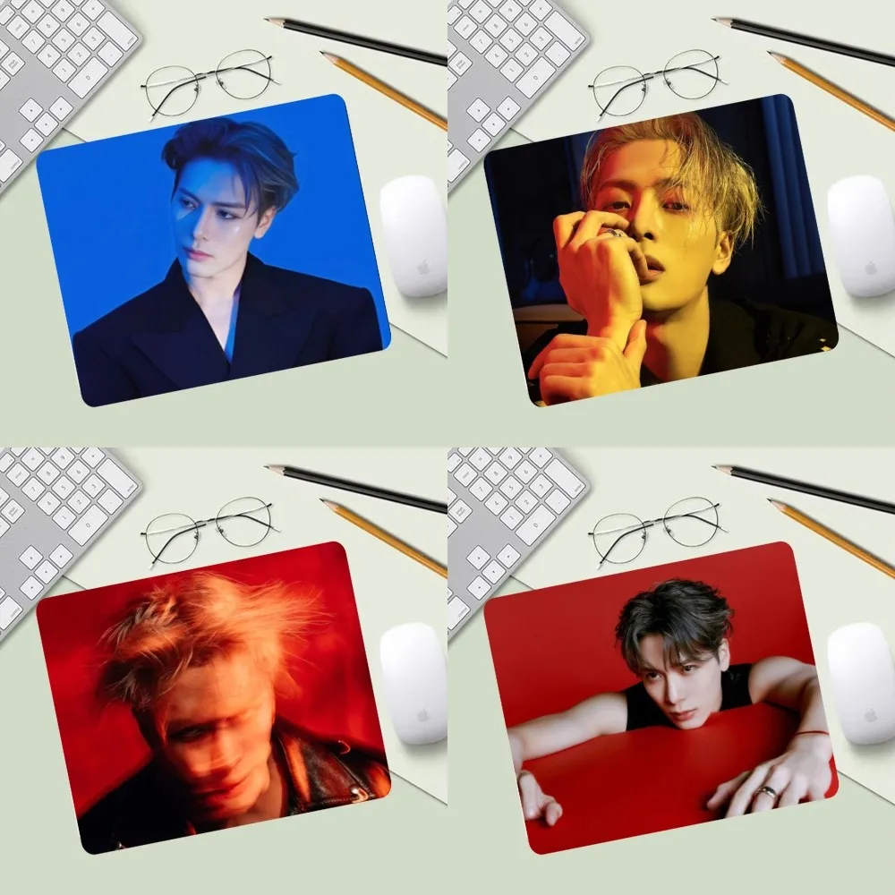 Singer Jackson Wang Mousepad Computer Desk Mat Table Keyboard Pad Laptop Cushion Non-slip Deskpad