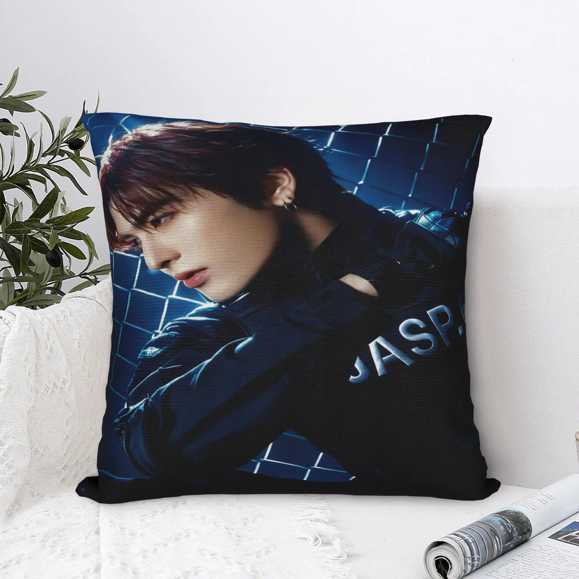 JASP.ER Group Pillow Case  Comfy Pillow Cover Funny Pillowcases For Couch Sofa Bedroom