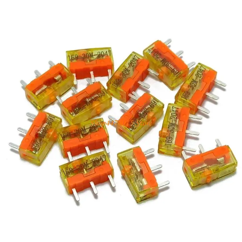 K1AA TTCダストプルーフゴールドマウスマイクロスイッチ30Mライフタイムゴールドアロイコンタクト3pin 3フィートマイクロスイッチセット2パックのマイクロスイッチセット