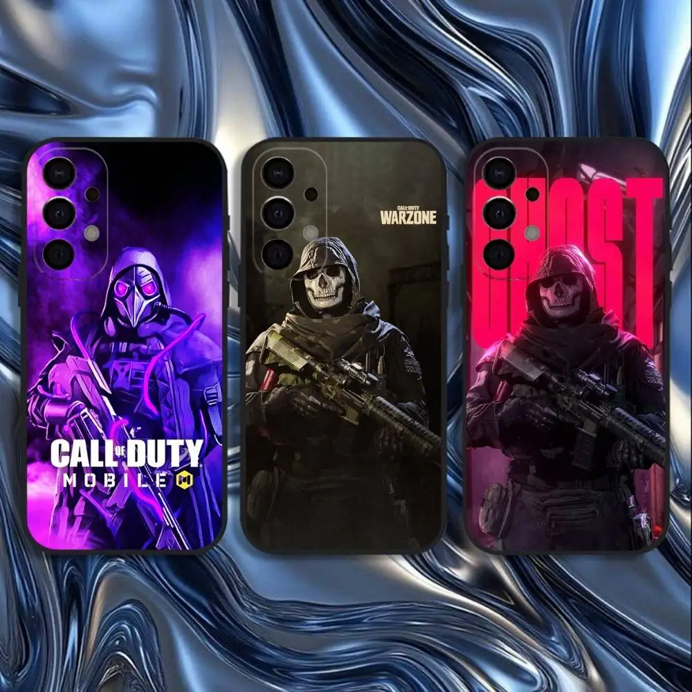 

Call Of Game Duty Game Phone Case For Samsung S25,S24,S21,S22,S23,S30,Ultra,S20,Plus,Fe,Lite,5G Black Cover