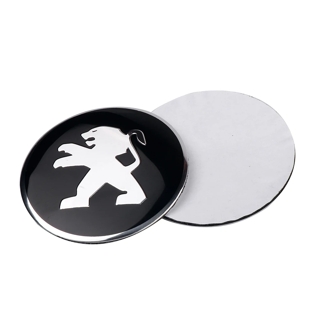 56/60/65 مللي متر سيارة عجلة غطاء محور مركزي شارة ملصق غطاء ل جديد بيجو 206 208 207 3008 308 2008 107 508 106 108 408 508L 5008