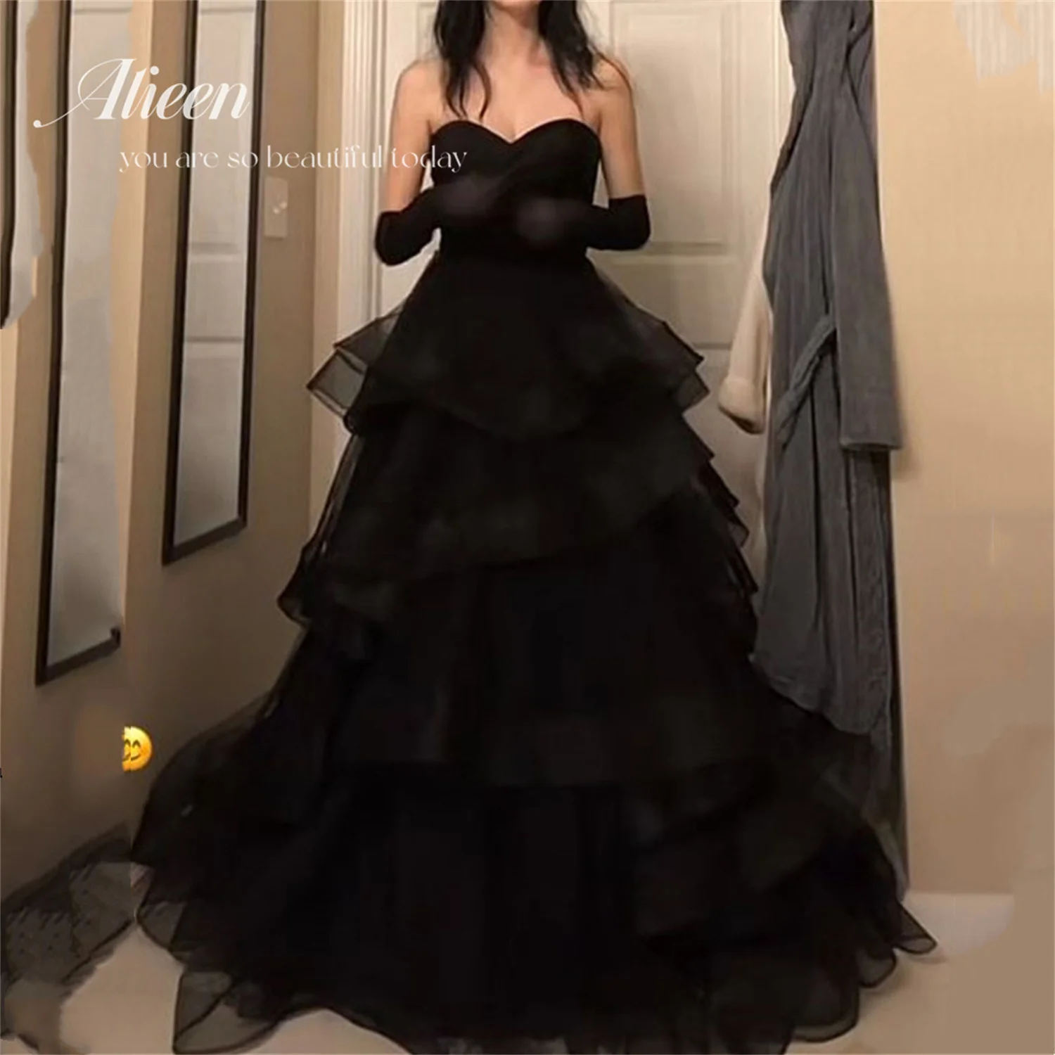 Aileen-lujosos vestidos turcos de noche para mujer, elegantes vestidos de fiesta largos de boda, adecuados a petición, vestido de Graduación