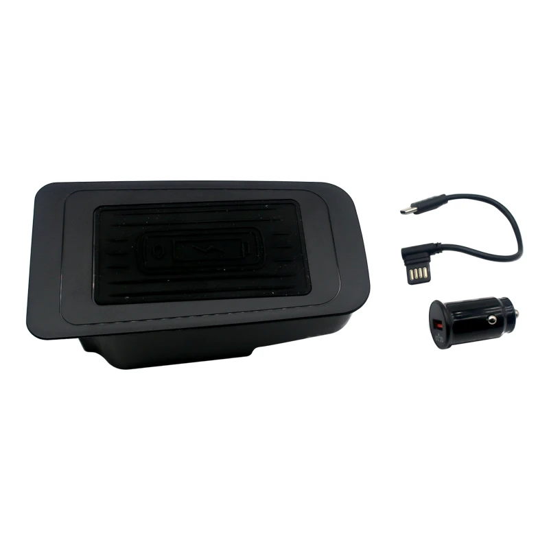 Wireless Charger for Volvo V60 S60 XC90 S90 V90 XC60 QI Mobile Phone Fast Charger Pad For Volvo Accessories