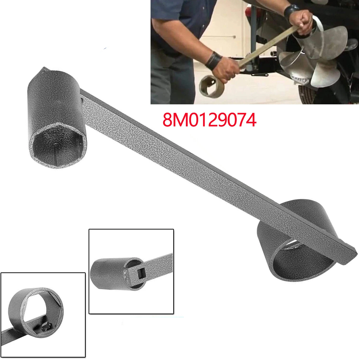 

Пропеллерный ключ подходит для Mercruiser Bravo Three и MerCruiser Bravo III Stern Drive, 8M0129074, размер A, гребные винты для лодок