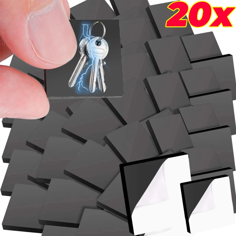 

Самоклеящиеся магниты, мягкие гибкие магнитные наклейки для холодильника, доски, офиса, сделай сам, наклейки для рукоделия, несколько размеров