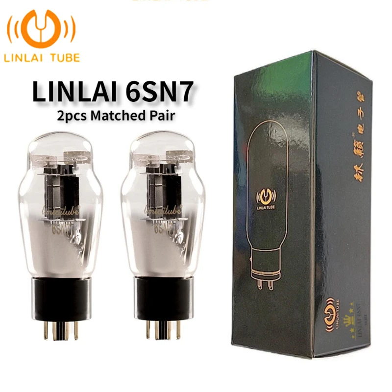 

LINLAI 6SN7 Vacuum Tube Replace 6H8C 6N8P CV181 Electronic Tube Amplifier HIFI Audio Amplifier Matched Quad Audio Preamp