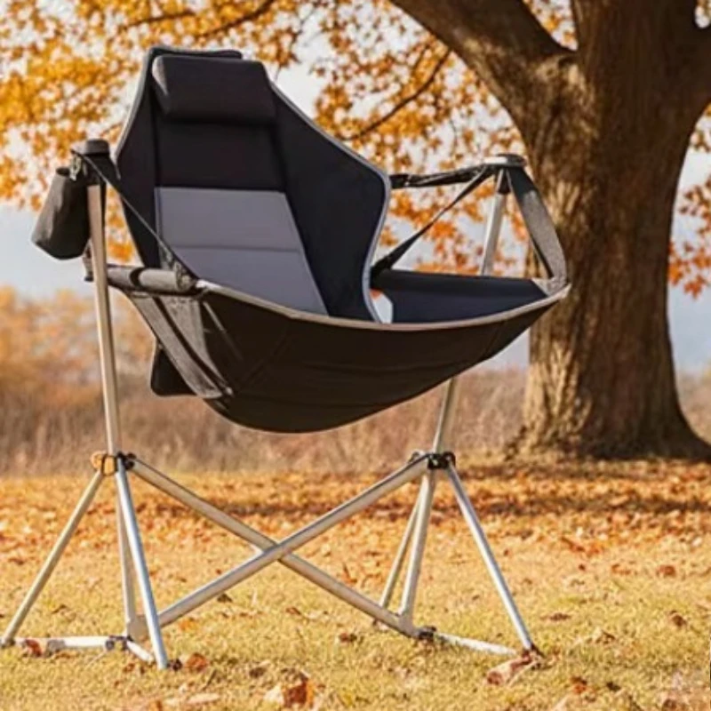 Silla Reclinable Ligera para Camping, Sillón Relajante, Silla de Camping Plegable y Portátil, Asientos de Campamento, Muebles de Camping