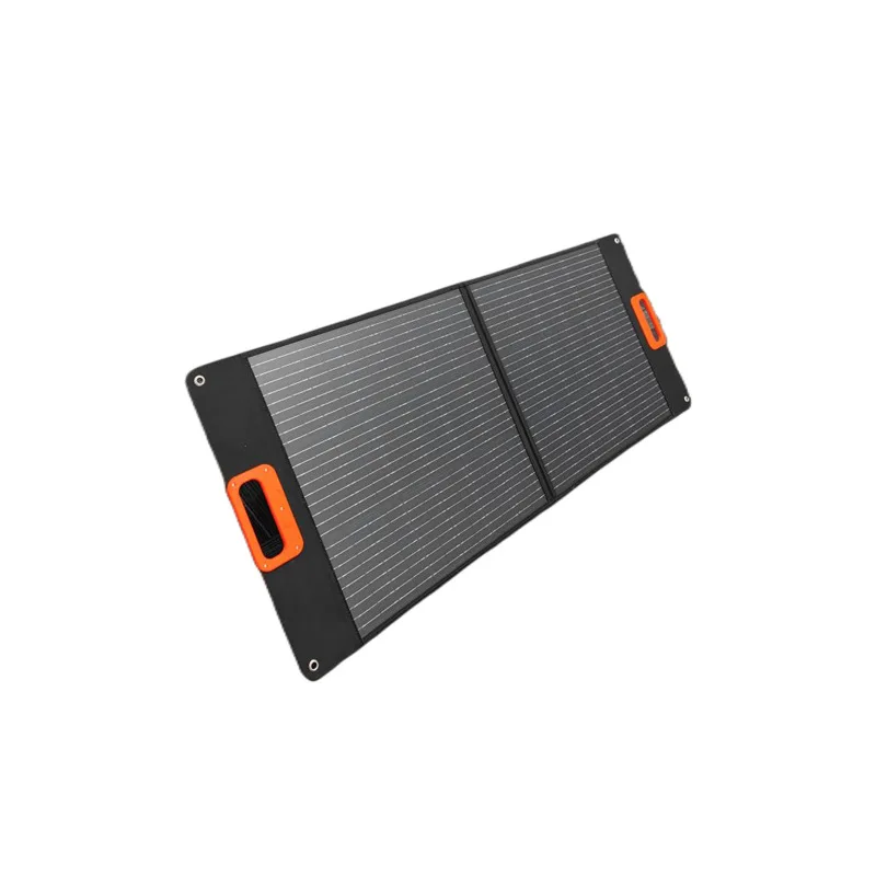 100W Outdoor Solar Photovoltaic Folding Bag Mobile Phone Computer Portable Flexible Charging Panel Solar Panel Charging