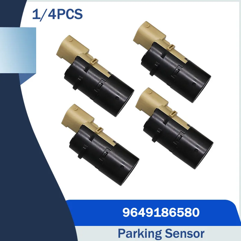 1/4PCS Parking Sensor PDC 9649186580 For Citroen Berlingo C2 C3 C4 C8 Xsara Picasso Peugeot 307 807 1007 Expert Partner