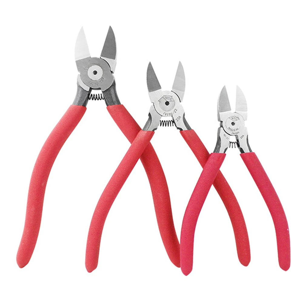 

Wire Cutters Side 5/6/7 Inch Cutting Nipper Diagonal Pliers for Jewelers Electricians Crafters Cutting Copper