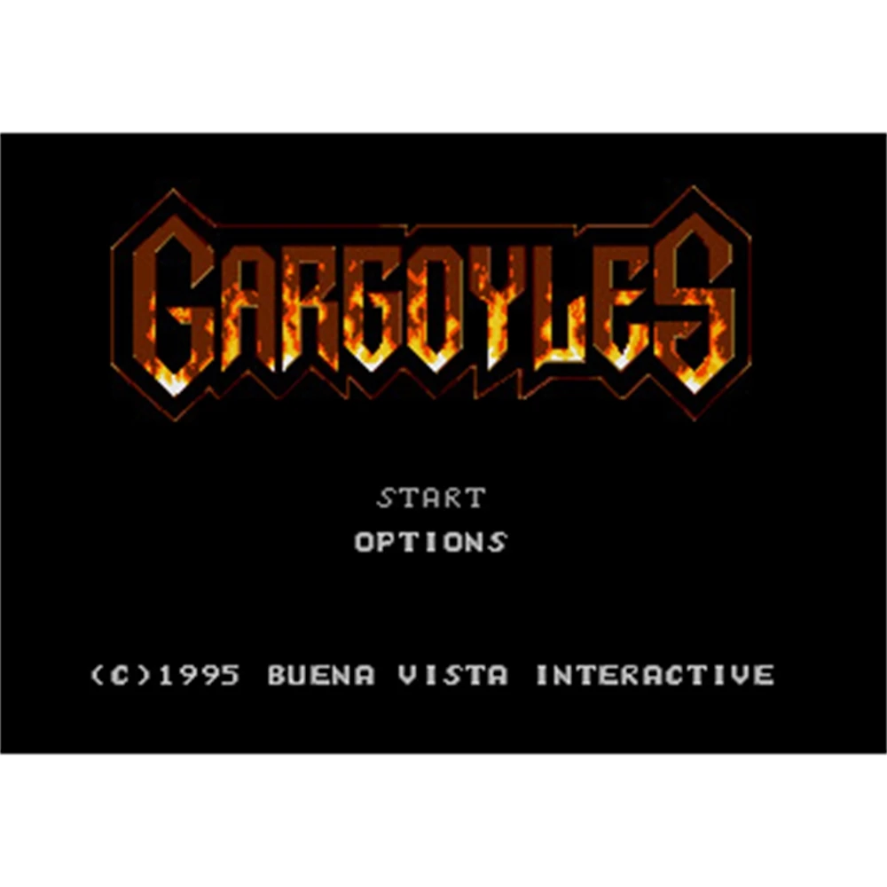 Nova Chegada Gargoyles 16bit MD Cartão De Jogo Para Sega Mega Drive Para Genesis