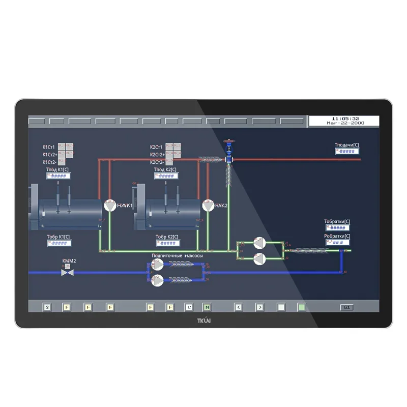 

21.5-inch Capacitive Touch Integrated Computer, Industrial Automation Computer Terminal, Device Interactive Touch Sc