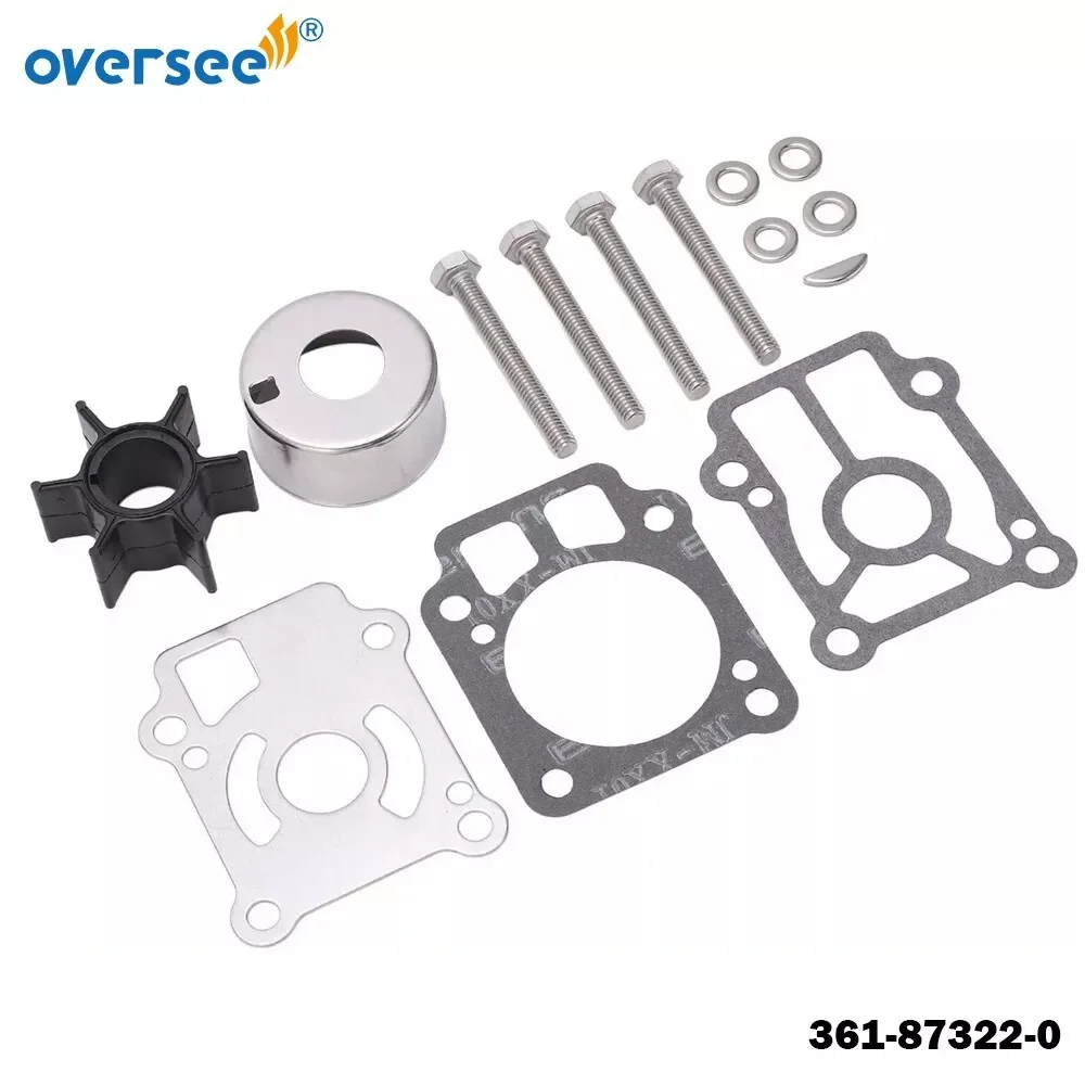 361-87322 Water Pump Repair Kit For Tohatsu Nissan 2T 25 30HP Mercury 853792A07