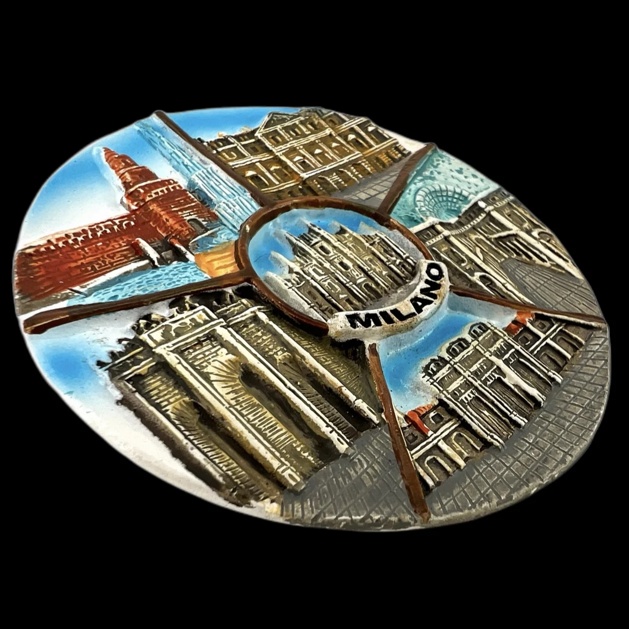 Milan Italy Fridge Magnets Duomo di Milano Travel 3D Memorial Magnetic Refrigerator Stickers Gift Room Decoration Collectio