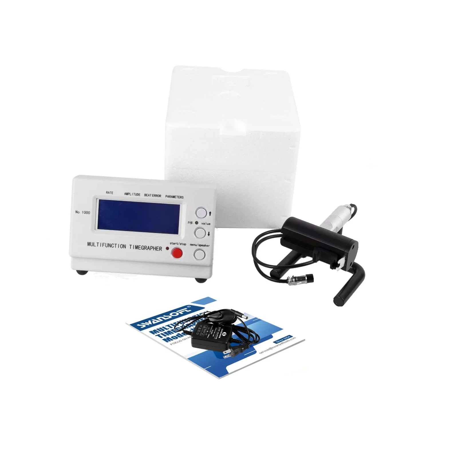 Timegrapher No.1000/No.1900 Multifunctional Watch Tester, Watch Timing Machine for Watchmaker, Watch Calibration Tool