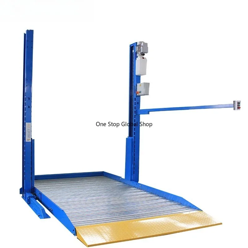 European Standard Hydraulic System Drive Two Columns Car Stacker Parking Lift