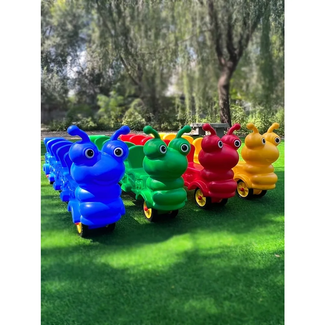 Multi-Person Joint Car Animal Scooter Outdoor Sensory Training Equipment Group Racing