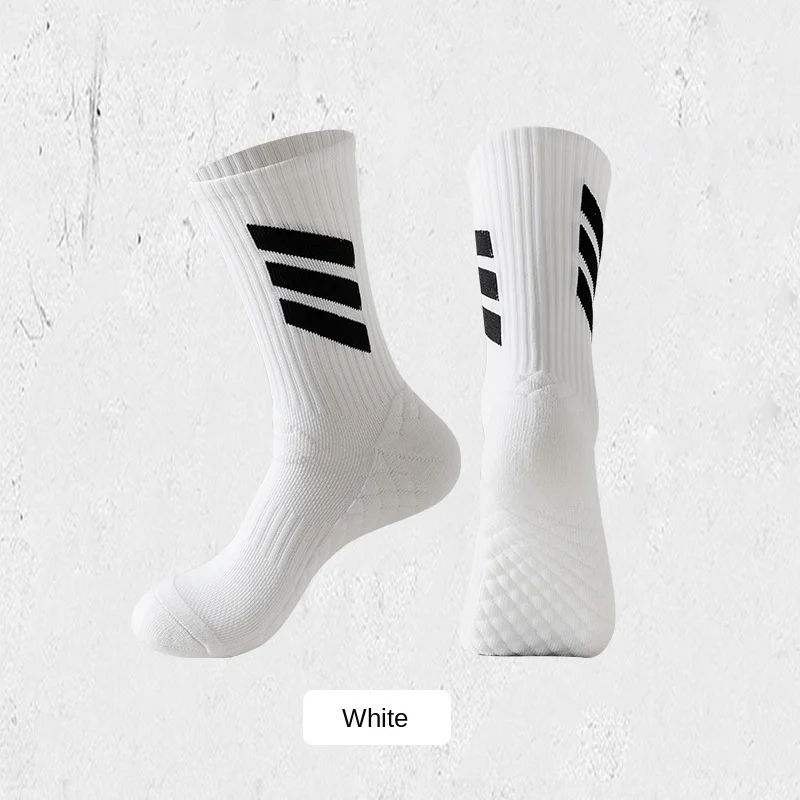 1 par de meias meias de futebol masculino antiderrapante hospital yoga anti deslizamento treinamento meias esportivas