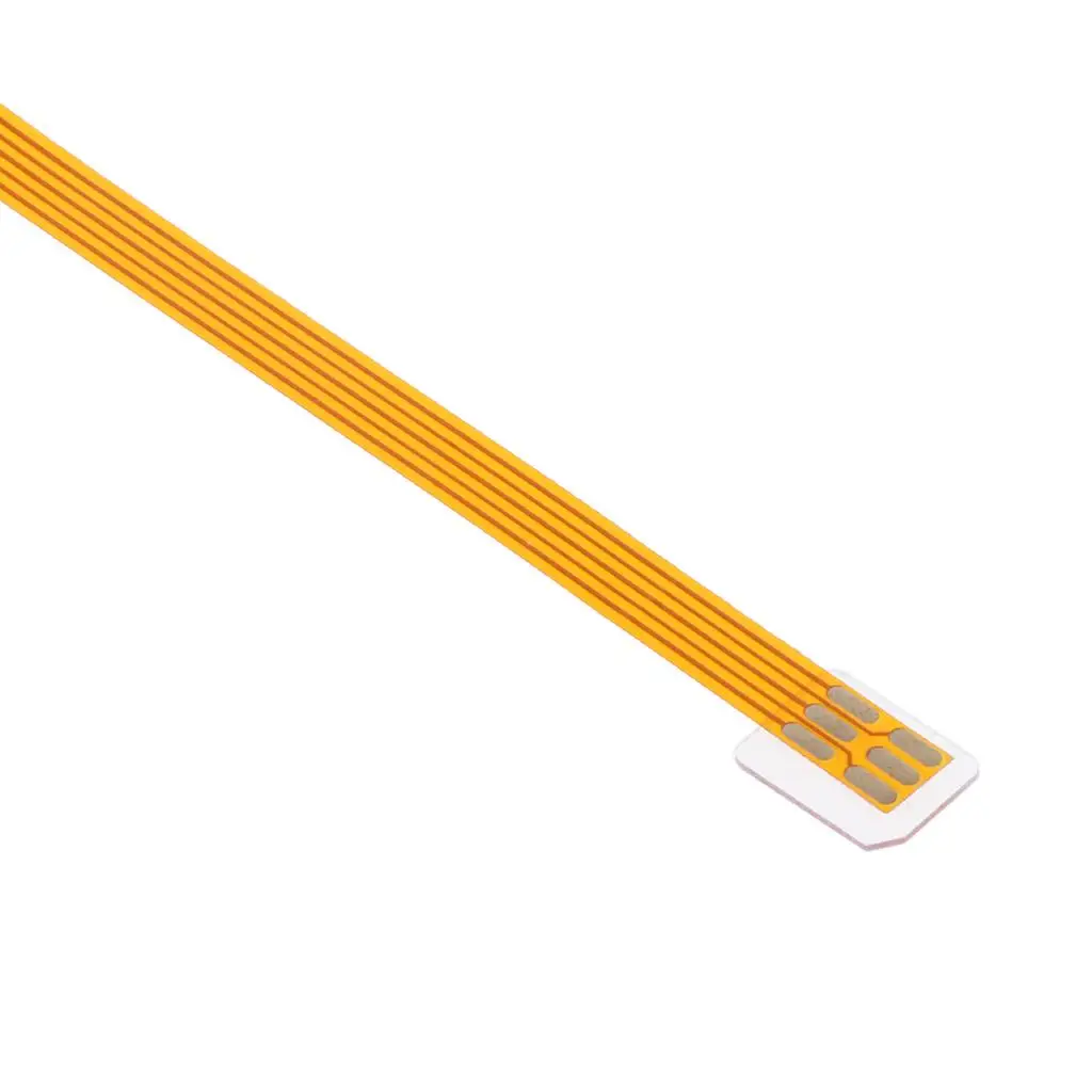 adaptador-de-cabo-flexivel-para-extensao-de-sinal-de-sim-de-telefone-ferramenta-micro-amarela-para-solucao-de-conectividade-de-cartao-sim