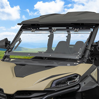 3-in-1 Flip Front Vented Windshield For CFMOTO ZForce 950 Sport 4, ZForce 950 Trail, ZForce 800 Trail 2023-2025 5BWV-805100-5000