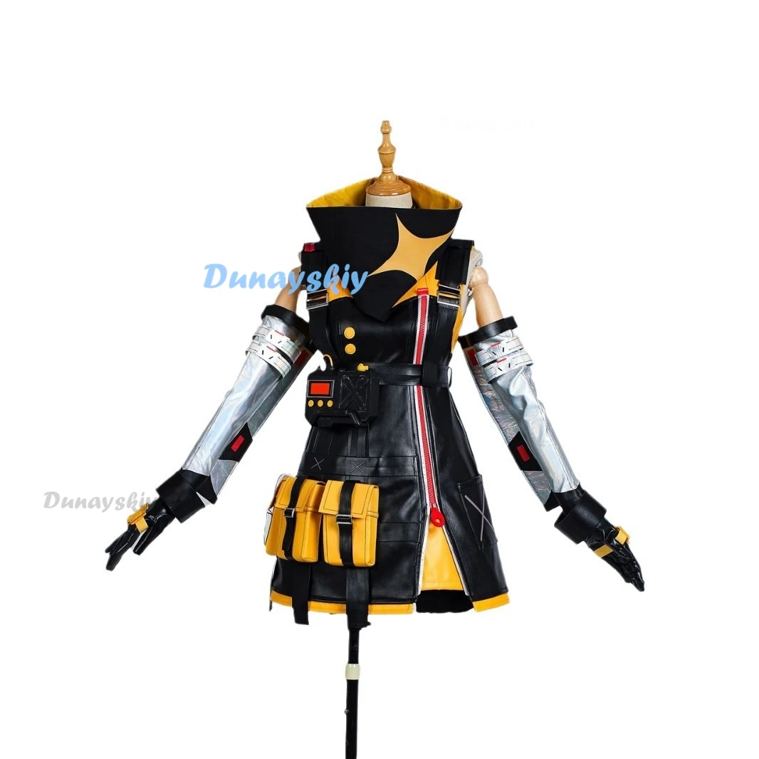 Game Zenless Zone Zero Soldaat 11 Cosplay Kostuum Pruik Bril Vrouwen Mannen Uniform Outfit Halloween Party Rollenspel Prop Anime Zzz