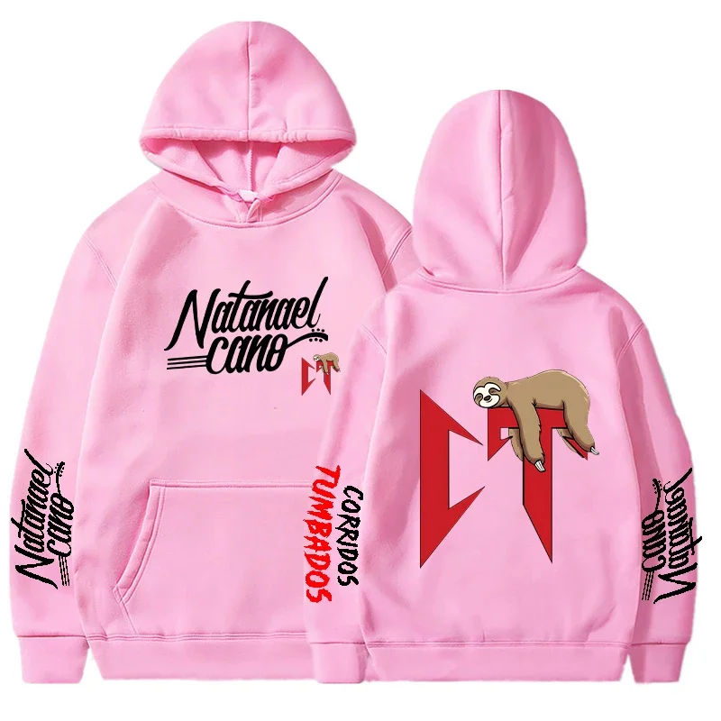 Natanael Cano Hoodies Men Fashion Corridos Tumbados Long Sleeve Sweatshirts Women Cool Casual Harajuku Hooded Pullover Sudaderas