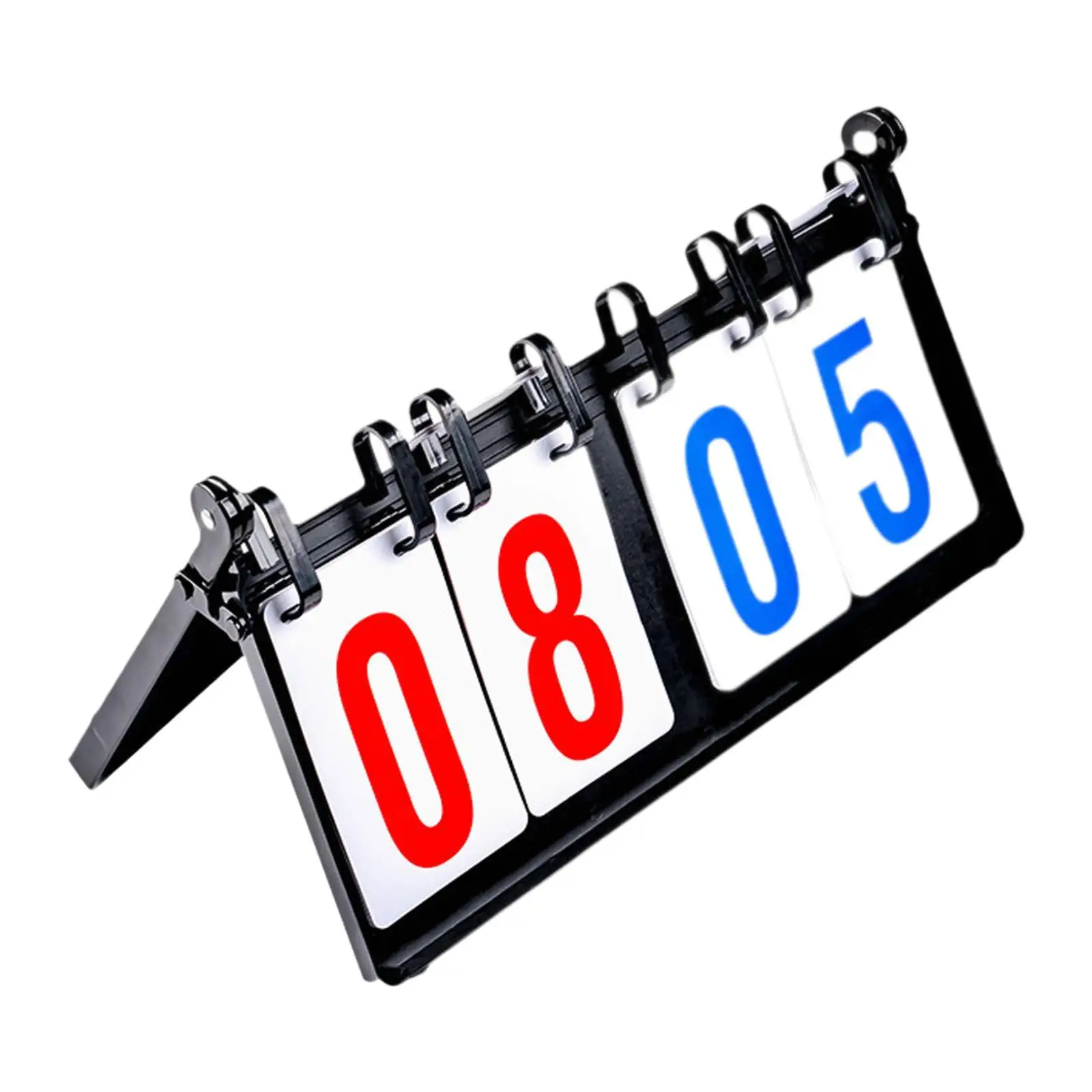 لوحة النتائج المحمولة القابلة للطي مكونة من 4 أرقام لوحة النتائج على الطاولة لكرة السلة وتنس الطاولة والكرة الطائرة والمنافسة الرياضية وكرة القدم