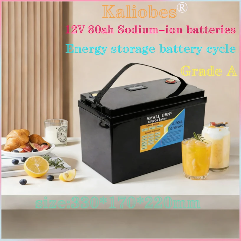 

The new12V80Ahlithium iron phosphate battery+10Acharger is suitable for solar-powered RVs marine towing motors, camping, and UPS