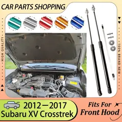 Vérins à gaz de capot pour Subaru XV Crosstrek, élévateur avant de capot, prend en charge les amortisseurs, amortisseurs à intervalles, accessoire le plus récent, piston de barre, 2012-2017