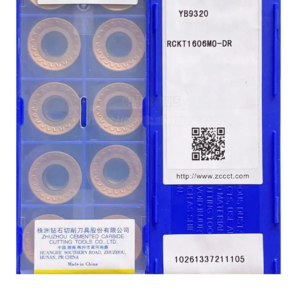 

ZCC YB9320 RCKT1606MO-DR YBC401 YBM351 YBC301 100% Original Brand CNC Blade