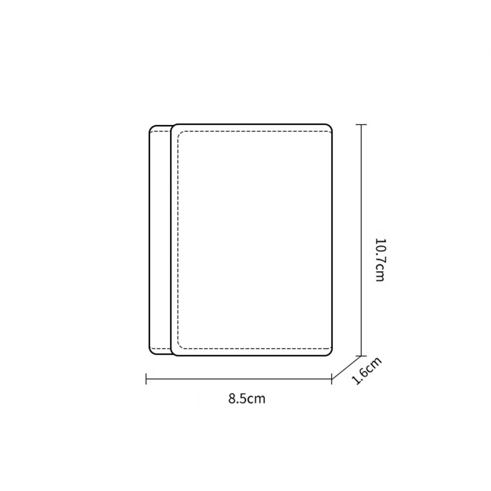 جديد بو الجلود المال محفظة نسائية للعملات المعدنية بسيطة 3 طيات INS حامل بطاقة الائتمان لطيف هريرة الكلب بطاقة محافظ للفتيات الطلاب هدية #6