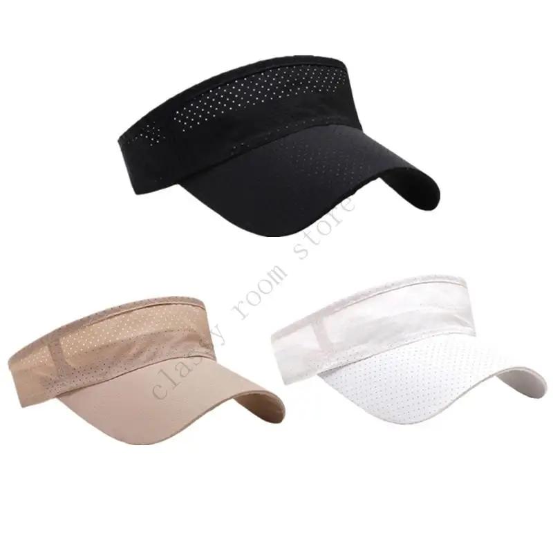 

A0NF Breathable Sunproof Hat with Mesh Ventilation Design Open Top Hat for Travel Use