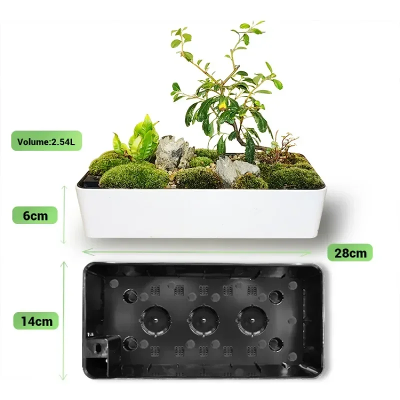 Home Decor Creative Smart Indoor Hydroponics Herb Garden Mini Led Grow Light Smart Flower Pots