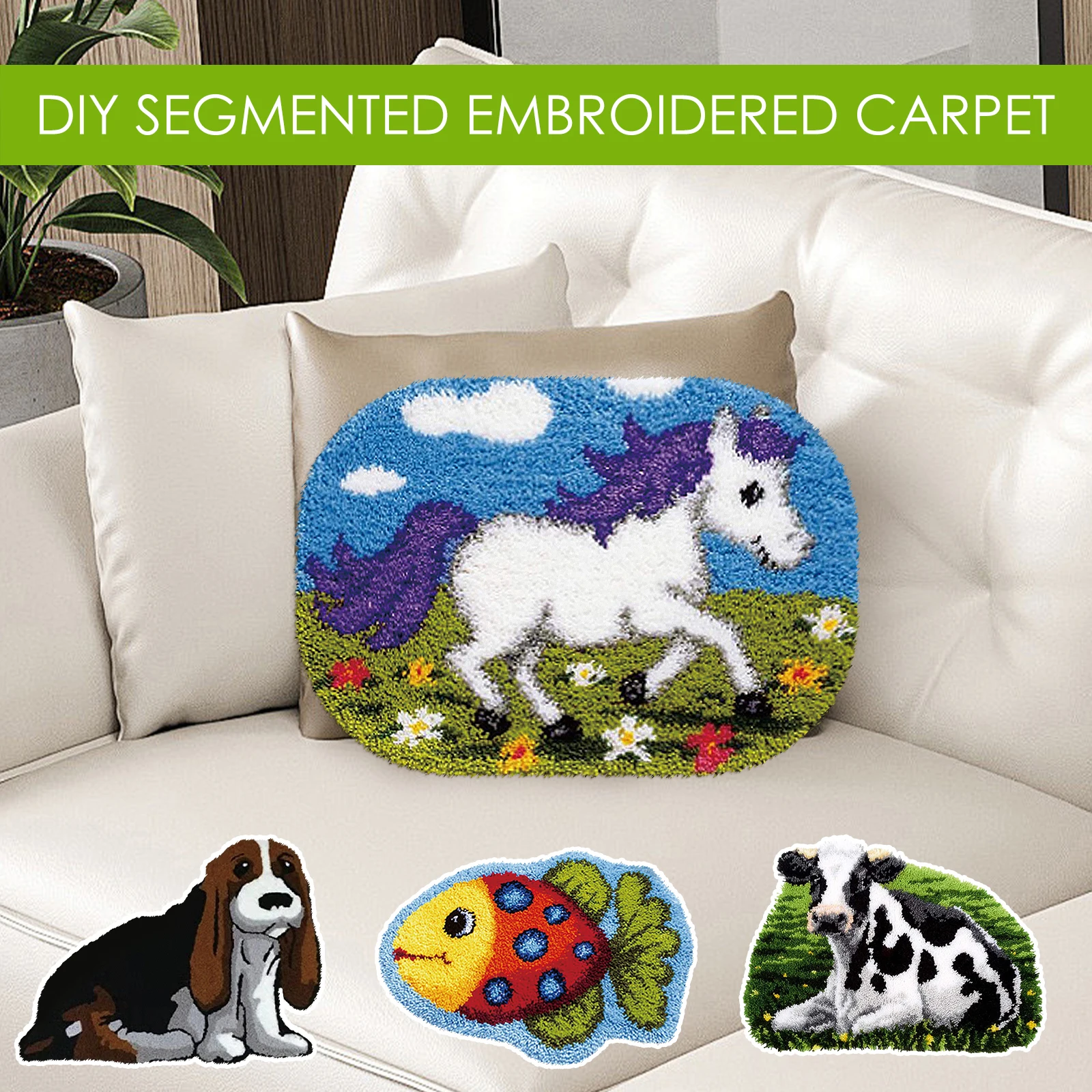 

Набор крючков-защелок для взрослых и детей, милый мультяшный животный, набор крючков-защелок для ковров, набор для изготовления ковров «сделай сам», универсальный набор крючков-защелок «сделай сам»