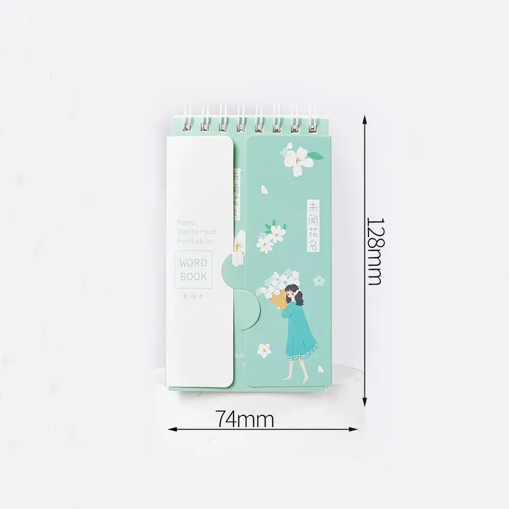 Portable Journal Diary Memory Memo Recite Words Vocabulary Notebook Foreign Languages Word Book Mini Notepad