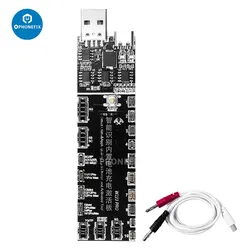 W223 Pro V6 Mobile Phone Battery Charging Activation Board with DC Power Cord for iPhone 5 - 14 Pro Max Android Phone Repair