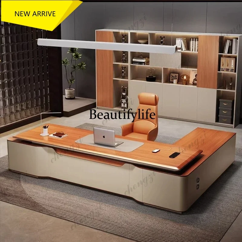 

M178 Leadership Room Desks Computer Desk Office Table Furniture Room Offices Office Furniture Minimalist Modern CEO Desk