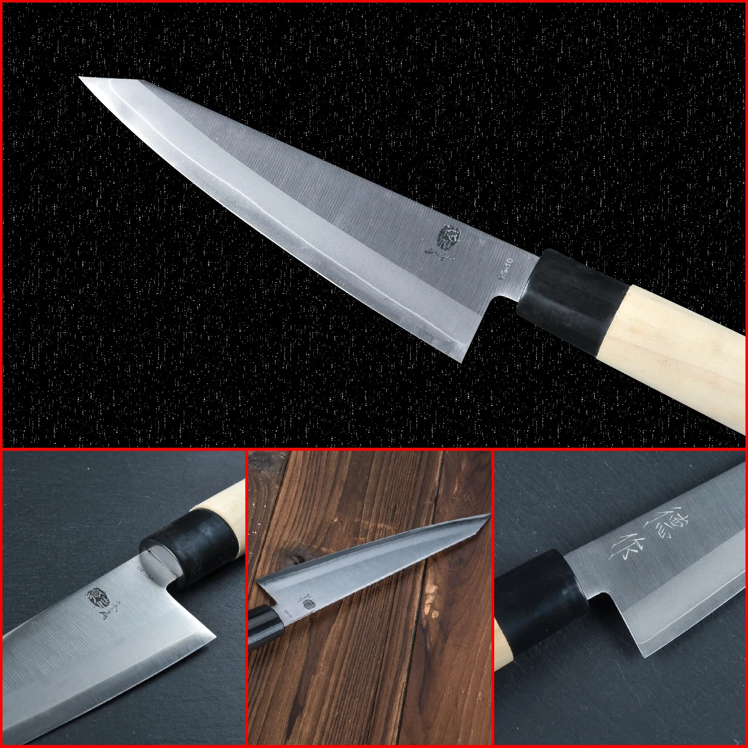 6,5 inch Kiritsuke-mes VG10 Sa - Oud Wood Chip recensie en prijs