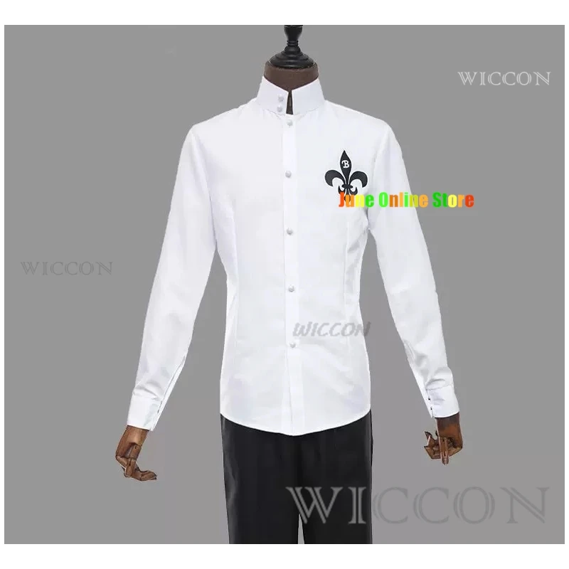 PR5 Persona 5 cos Yusuke Kitagawa anime man vrouw cosplay Hoogwaardige mode kostuum volledige set Top + broek