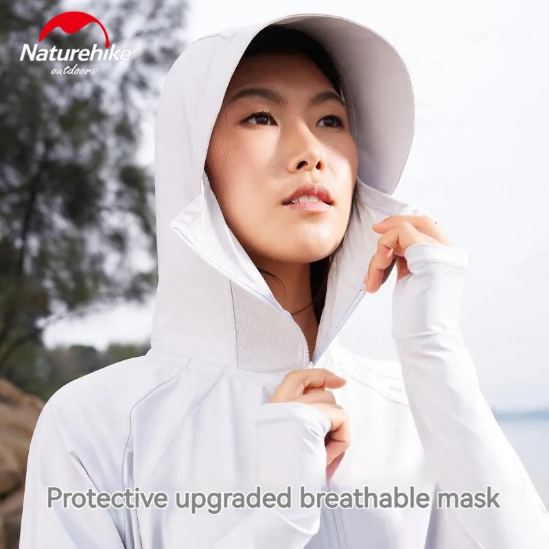 Naturehike Poncho protezione solare giacca UPF600 + UV Ultralight 270g per uomo donna abbigliamento sportivo escursionismo ciclismo pesca protezione solare