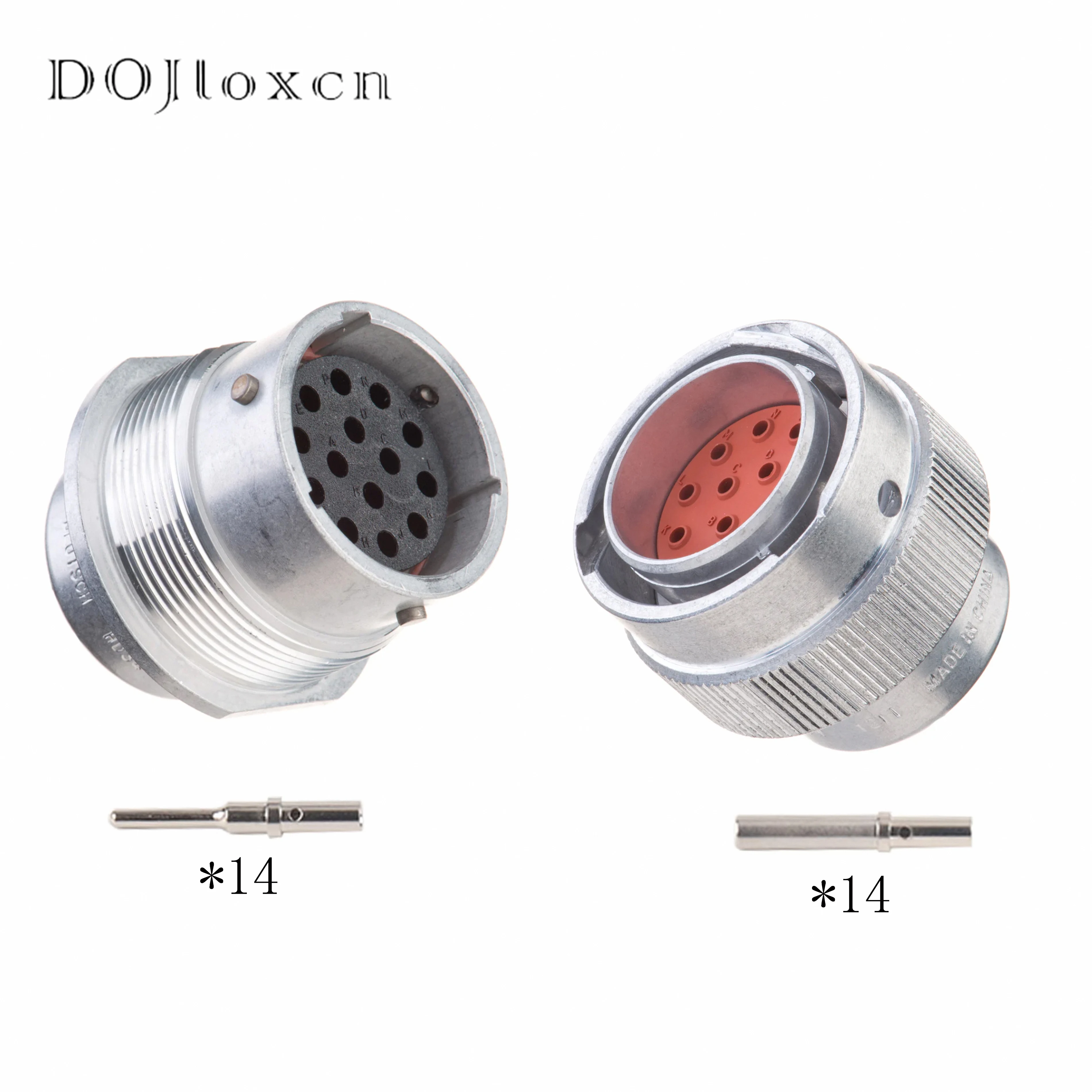 1/5 Sets 14 Pin HD36-18-14PN HD34-18-14SN Dechi Original Factory Genuine Connector waterproof Precision Male Female Plug Socket