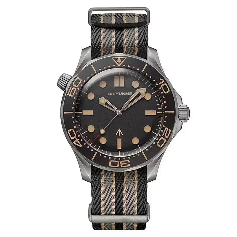 A333 Store ساعة ميكانيكية أوتوماتيكية للرجال قماش ستانلس ستيل وظيفة كاملة التوقيت العالمي حزام شبكي Relogio