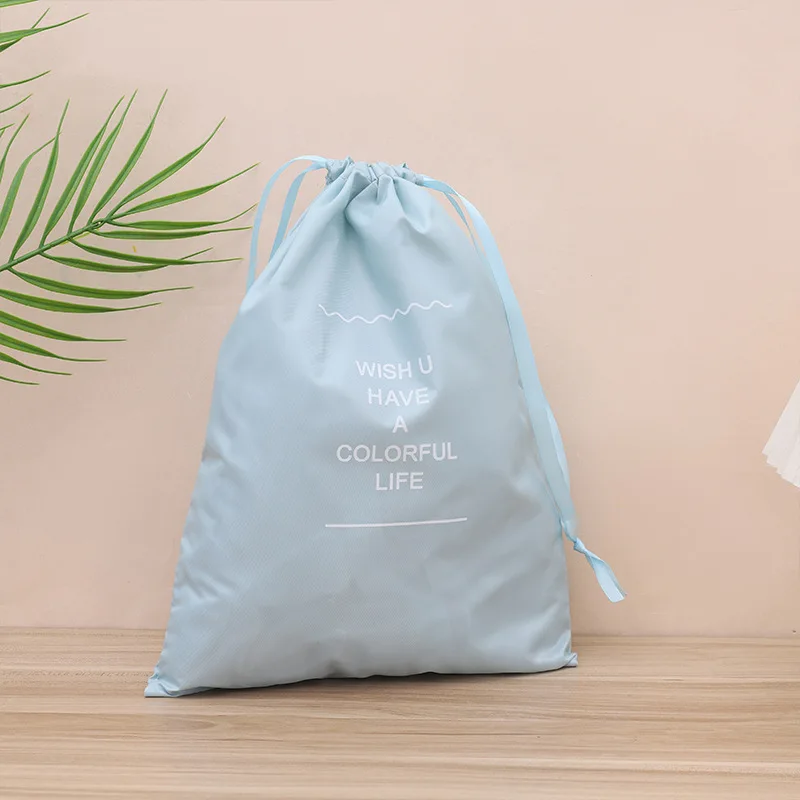 مجموعة من 7 قطع من مكعبات تعبئة السفر، حقيبة تخزين الأمتعة الشبكية المحمولة، حقيبة تنظيم الملابس الداخلية مع حقيبة الأحذية #2