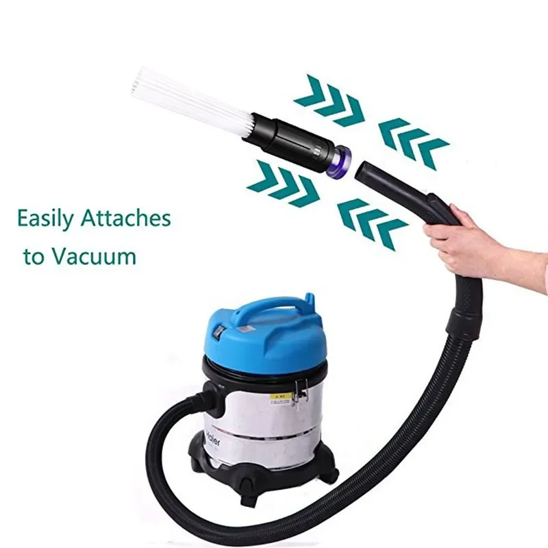 Universal Vacuum Attachments Brush Dust for Daddy Cleaner Dirt Remover Home Vacuum Cleaning Brush For Air Vents Keyboards Tools