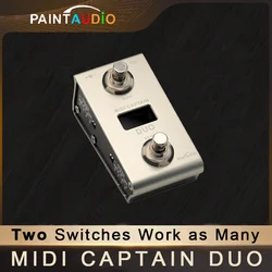 PAINTAUDIO Paint Audio Midi Captain DUO Multi Functional Portable Guitar Effector