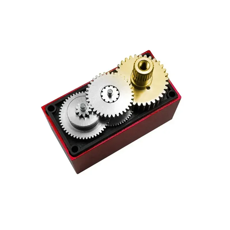 HS3220 20KG engrenage entièrement métallique étanche Servo Standard avec pièces de bras pour voiture RC camion Robot bateau pièces d'avion