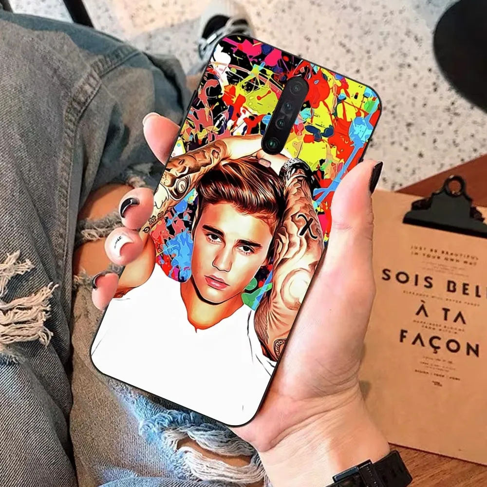 Justin Bieber Phone Case For Redmi 5 6 7 8 9 10 plus pro 6 7 8 9 A GO K20 K30 K40 pro plus F3 Fundas