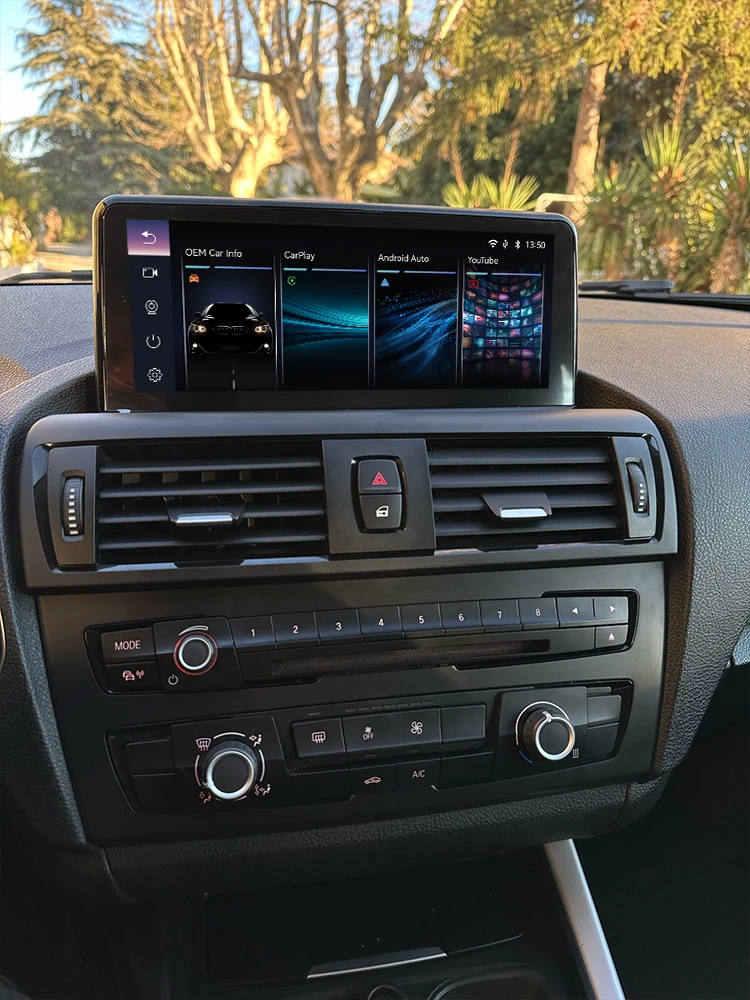 AUTOTOP 10,25 Zoll Wireless CarPlay Multimedia-Touchscreen für BMW 1er/2er Serie F20 F21 F23 2013-2017 NBT-System Android Auto/Youtube